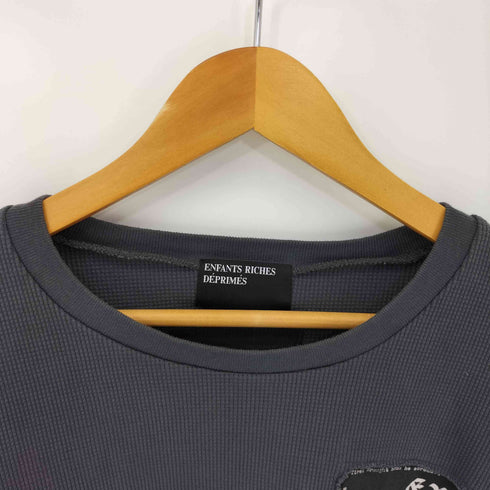 ENFANTS RICHES DEPRIMES ASSEMBLAGE LS THERMAL I/BLK メンズ import:L