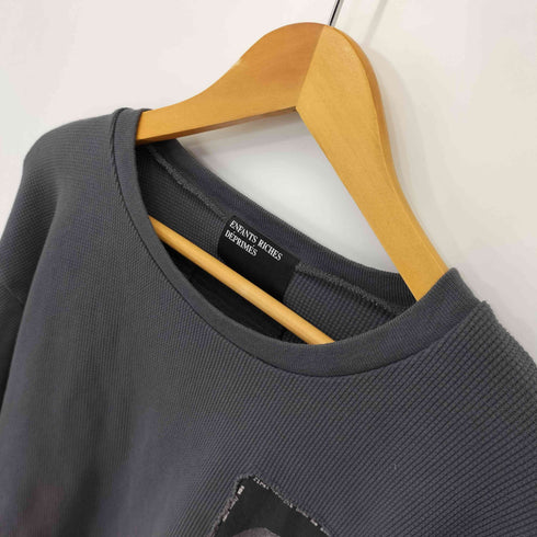 ENFANTS RICHES DEPRIMES ASSEMBLAGE LS THERMAL I/BLK メンズ import:L