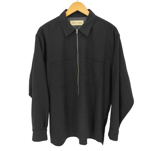 イエスタデイズトゥモロー YSTRDYs TMRRW MIX BROAD STRIPE 925 HZ SHIRT メンズ JPN:S