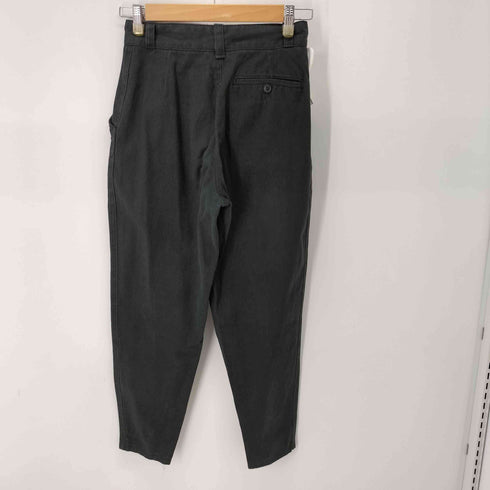 アイエスイッセイミヤケ I.S. ISSEY MIYAKE 80s ノータックスリムテーパードパンツ レディース 9