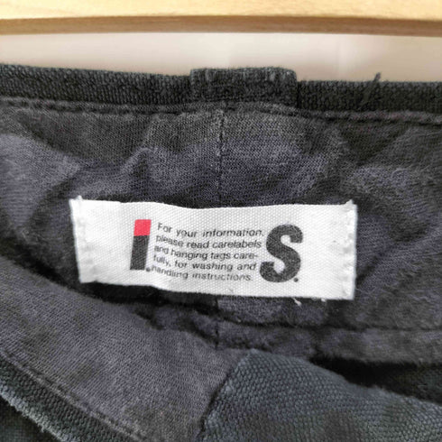 アイエスイッセイミヤケ I.S. ISSEY MIYAKE 80s ノータックスリムテーパードパンツ レディース 9