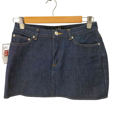 アーペーセー A.P.C. インディゴデニムタイトスカート レディース JPN:S