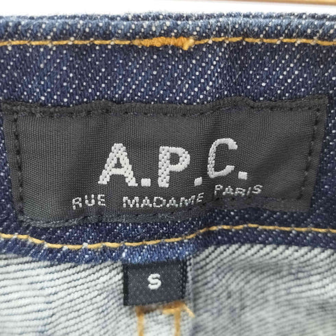アーペーセー A.P.C. インディゴデニムタイトスカート レディース JPN:40