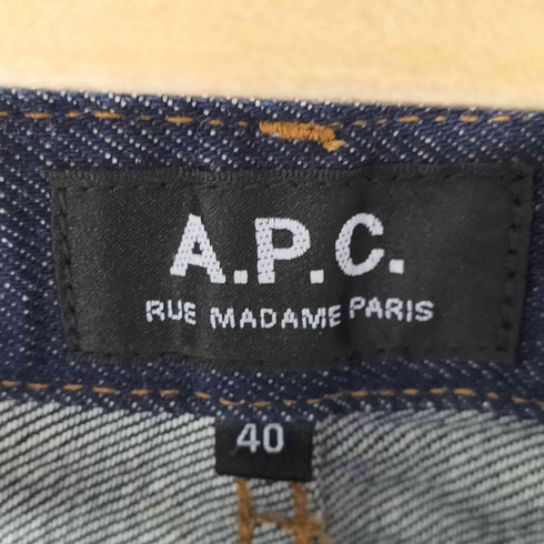 アーペーセー A.P.C. インディゴデニムタイトスカート レディース EUR:38