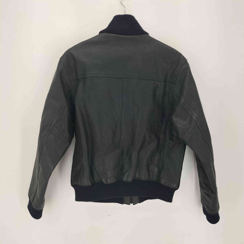 リーバイス LEVI STRAUSS&CO リブ切替 レザージップアップブルゾン メンズ JPN:M