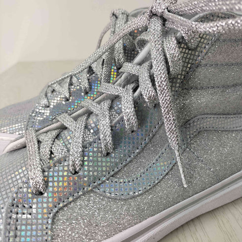 バンズ VANS SK8-HI ハイカットスニーカー スパンコール バックジップ レディース JPN:23
