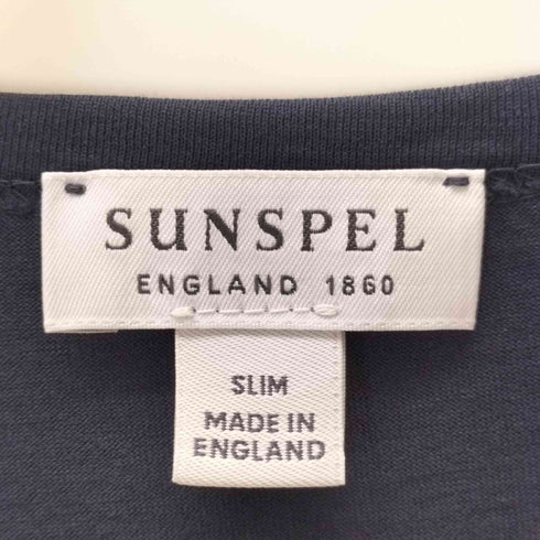 サンスペル Sunspel England製 クルーネックカットソー メンズ