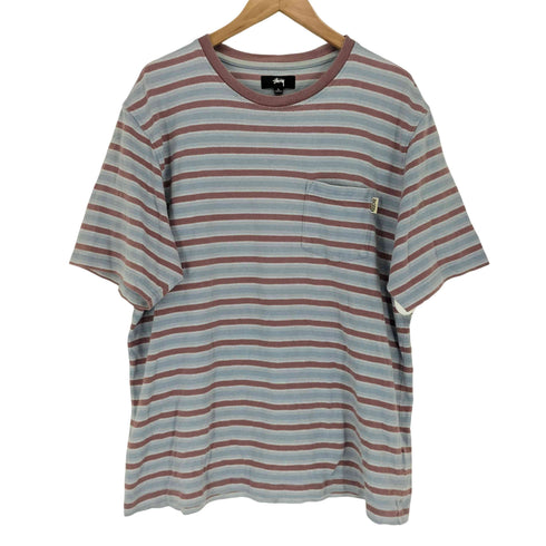 ステューシー Stussy 21SS GRIFFIN STRIPE TEE メンズ JPN:L
