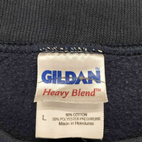 ギルダン GILDAN 00s フロントプリントL/S スウェット メンズ JPN:L
