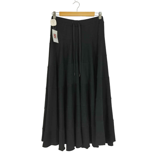 レギュレーションヨウジヤマモト REGULATION Yohji Yamamoto 60/60 MOISTURE SINGLE JERSEY R-TOPEEL SKT モイスチャー シングル ジャージ スカート レディース JPN:2