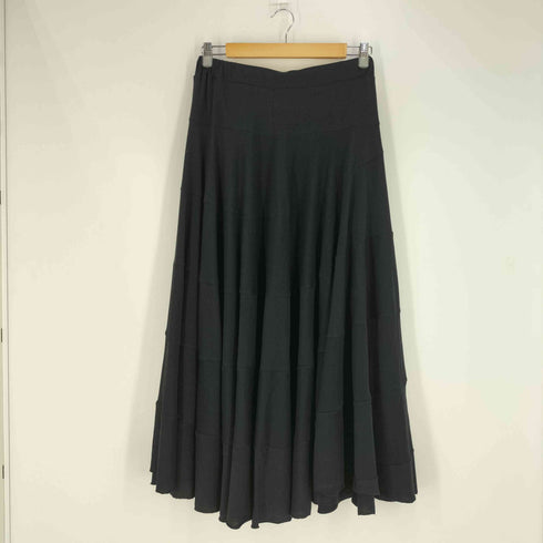 レギュレーションヨウジヤマモト REGULATION Yohji Yamamoto 60/60 MOISTURE SINGLE JERSEY R-TOPEEL SKT モイスチャー シングル ジャージ スカート レディース JPN:2
