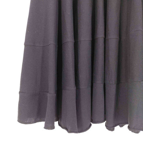 レギュレーションヨウジヤマモト REGULATION Yohji Yamamoto 60/60 MOISTURE SINGLE JERSEY R-TOPEEL SKT モイスチャー シングル ジャージ スカート レディース JPN:2