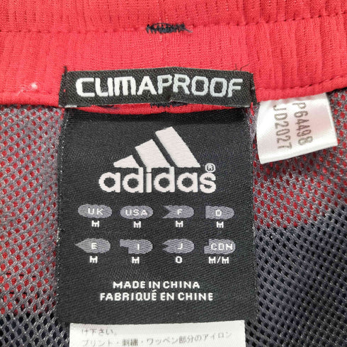 アディダス adidas 00s CLIMAPROOF パフォーマンスロゴ刺繍ナイロンパンツ Y2K メンズ JPN:M