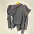 ヨウジヤマモト Yohji Yamamoto 24AW collections 1/16 FLANNEL 3D SLV ASYMMETRY COAT フランネル 3D スリーブ アシメトリー コート レディース JPN:1
