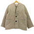 ダントン DANTON ノーカラーVネックモッサージャケット レディース FR:36