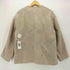 ダントン DANTON ノーカラーVネックモッサージャケット レディース FR:36