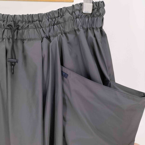 レギュレーションヨウジヤマモト REGULATION Yohji Yamamoto 25SS PE TWILL R-VOLUME SKT ツイル ボリューム スカート レディース JPN:2