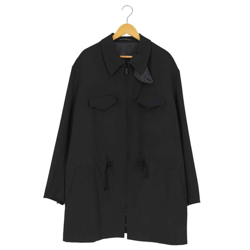 ヨウジヤマモトプールオム Yohji Yamamoto POUR HOMME Waist String Blouson ウエスト ストリング ブルゾン メンズ JPN:4