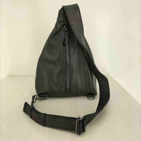 ディスコードヨウジヤマモト discord Yohji Yamamoto 22AW Y BODYBAG (S) カウレザー ボディバッグ メンズ