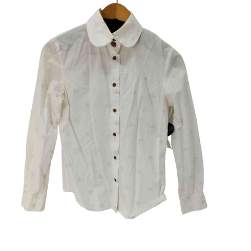 ヴィヴィアンウエストウッドレッドレーベル Vivienne Westwood RED LABEL オーブ総柄L/Sシャツ メンズ JPN:1