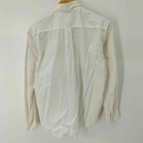 コムデギャルソンオムドゥ COMME des GARCONS HOMME DEUX 21SS パッチワーク ツギハギL/Sシャツ メンズ JPN:S