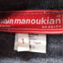 alain manoukian ハーフジップモックネックニットプルオーバー メンズ JPN:1
