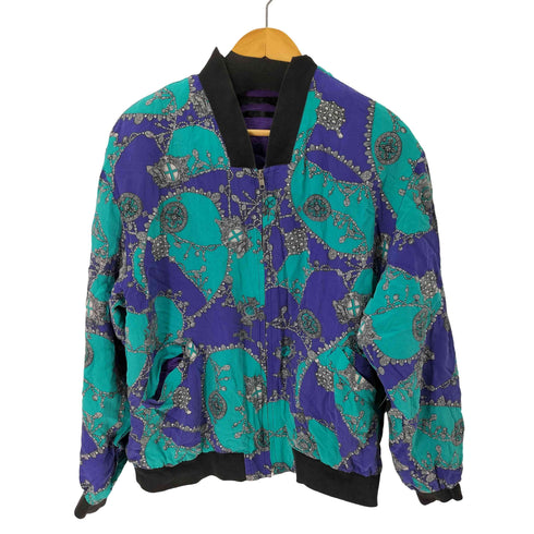 総柄シルクブルゾン メンズ JPN:M