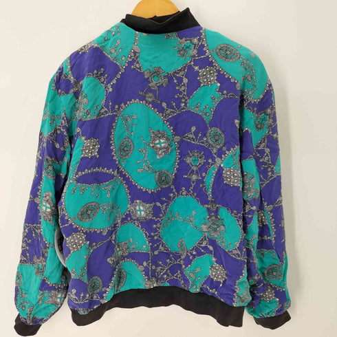 総柄シルクブルゾン メンズ JPN:M