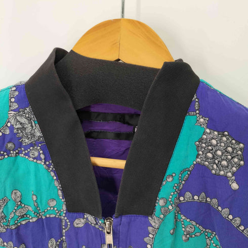 総柄シルクブルゾン メンズ JPN:M