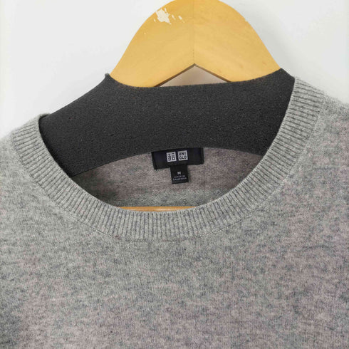 ユニクロ UNIQLO カシミヤクルーネックセーター メンズ JPN:M