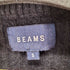ビームス BEAMS カシミヤケーブルクルーネックニット メンズ JPN:S