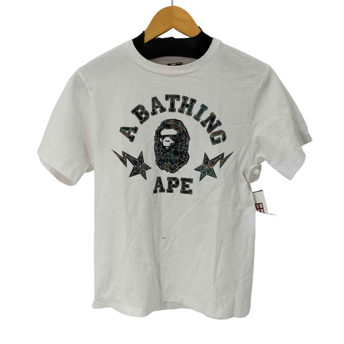アベイシングエイプ A BATHING APE Thermography Polygon T-Shirt メンズ JPN:S