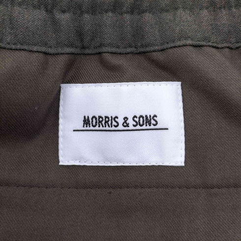 モリスアンドサンズ MORRIS & SONS レーヨン混 ポリ EASY SLACKS イージー スラックス メンズ JPN:1