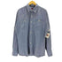 アイゾッドラコステ IZOD LACOSTE エジプト製 コットンレギュラーカラーシャツ メンズ import:XL