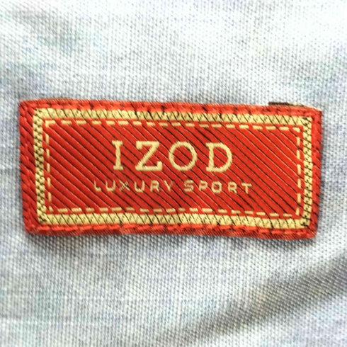 アイゾッドラコステ IZOD LACOSTE エジプト製 コットンレギュラーカラーシャツ メンズ import:XL