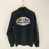ハーレーダビッドソン HARLEY-DAVIDSON 00s ハーフジップ 袖プリント スウェット メンズ JPN:M