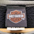 ハーレーダビッドソン HARLEY-DAVIDSON 00s ハーフジップ 袖プリント スウェット メンズ JPN:M