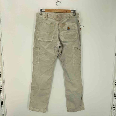 カーハート Carhartt ペンキリメイク ダブルニー ペインター ワークパンツ メンズ 34/32