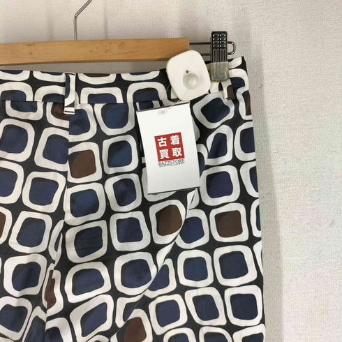 エスマックスマーラ S Max Mara 総柄 センタープレス フレアパンツ レディース EUR:36