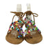 YELLO HOPPING LACE UP SANDALS レディース L