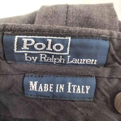 ポロバイラルフローレン Polo by RALPH LAUREN 90s イタリア製 ウール ツータックスラックス メンズ