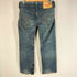 リーバイスレッド Levis RED Y2K 2002年9月製 クロアチア製 1st STANDARD 赤タブ WPL-423 立体裁断 ボタンフライ ストレートデニムパンツ レディース W26L30