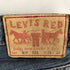 リーバイスレッド Levis RED Y2K 2002年9月製 クロアチア製 1st STANDARD 赤タブ WPL-423 立体裁断 ボタンフライ ストレートデニムパンツ レディース W26L30