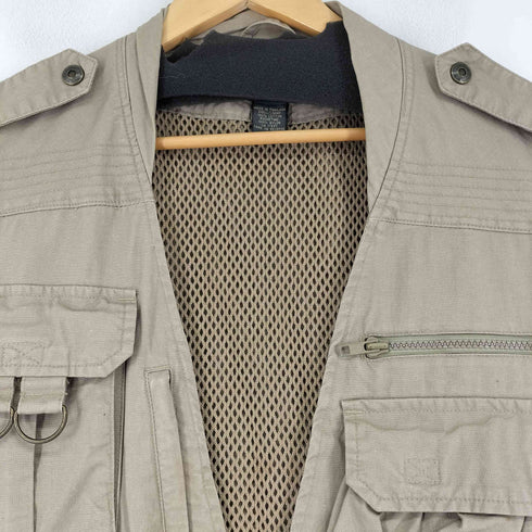 バナナリパブリック BANANA REPUBLIC ナイロンフィッシングベスト メンズ import:XL