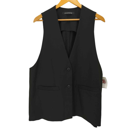 ミズイロインド mizuiro ind Deep Vneck Wide Vest レディース FREE
