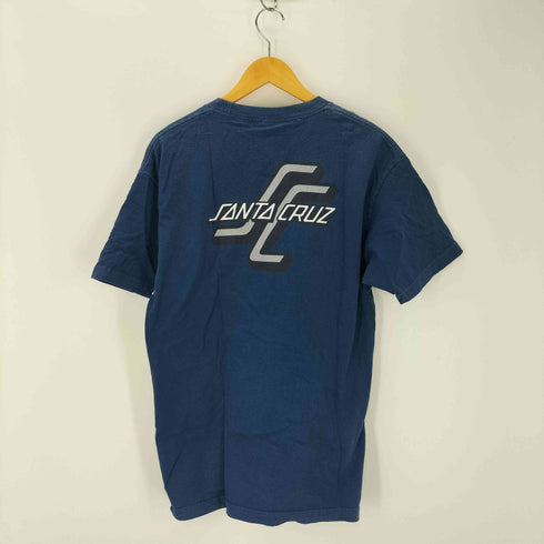 90s SANTA CRUZ OLD SKATE グラフィックプリント クルーネックTシャツ メンズ