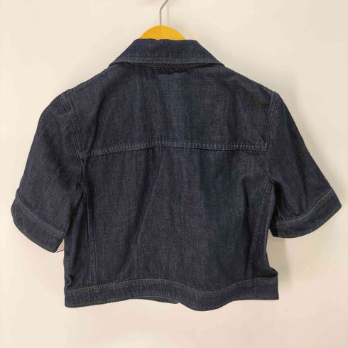セオリー theory Classic Denim SS Boxy Patch JK クラシック デニムジャケット レディース p