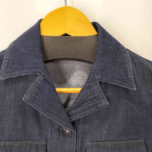 セオリー theory Classic Denim SS Boxy Patch JK クラシック デニムジャケット レディース p