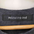ミズイロインド mizuiro ind 24AW ハイゲージスタンドカラーワンピース レディース FREE