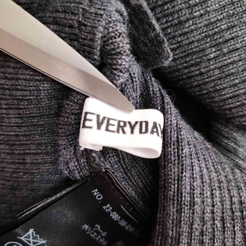 エブリデイアイライク EVERYDAY I LIKE ウールリブタートルネックプルオーバー レディース FREE